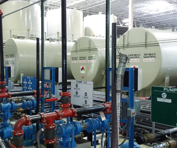 Commercial lubricants industrial storage tanks